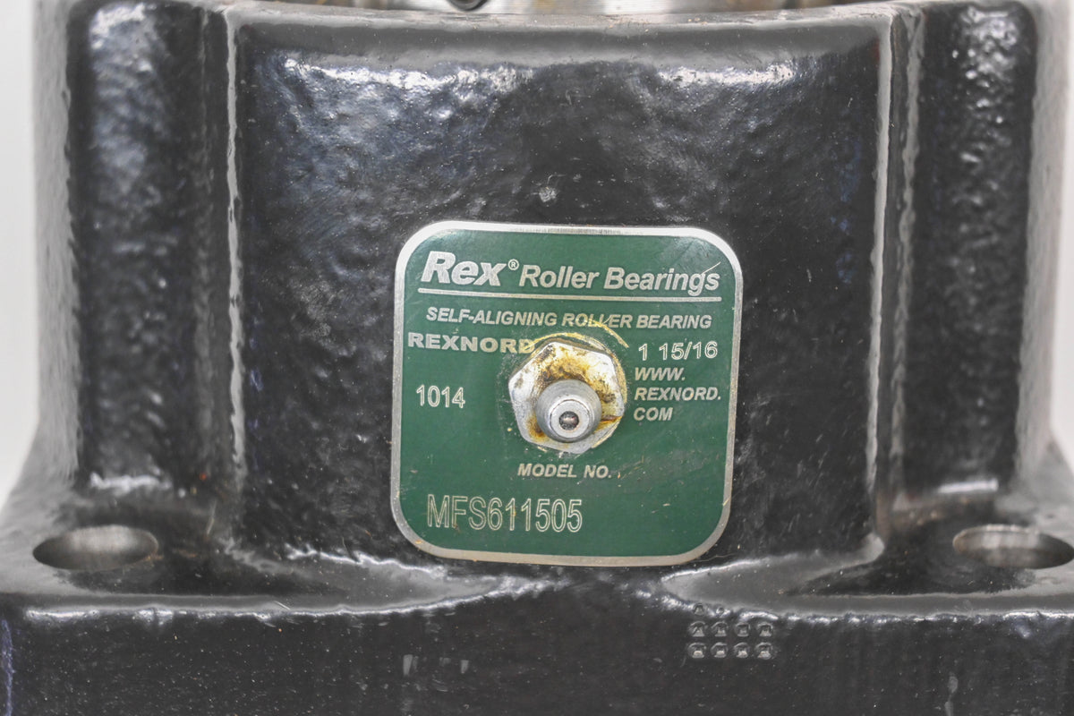 Rexnord MFS611505 1-15/16" Self Aligning Flange Roller Bearing NOS