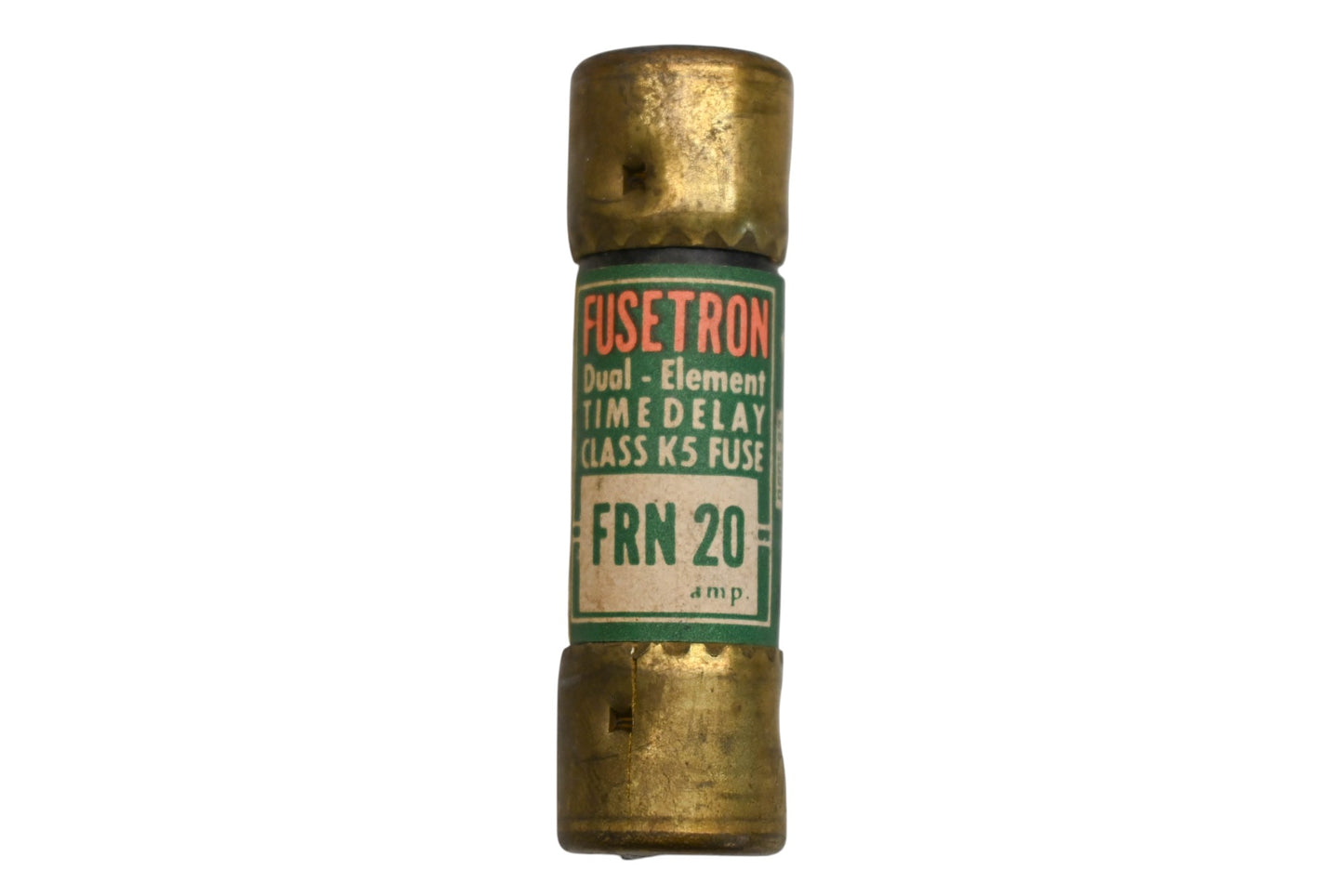 Bussmann FRN 20, FRN-20 Fusetron 20A-250V Fuses Qty 2 NOS