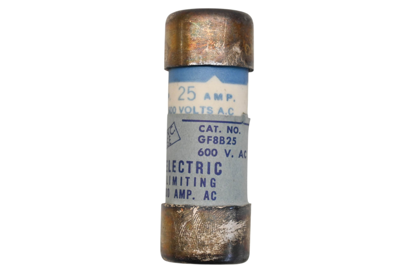 GE GF8B25 25A-600V Fuse NOS