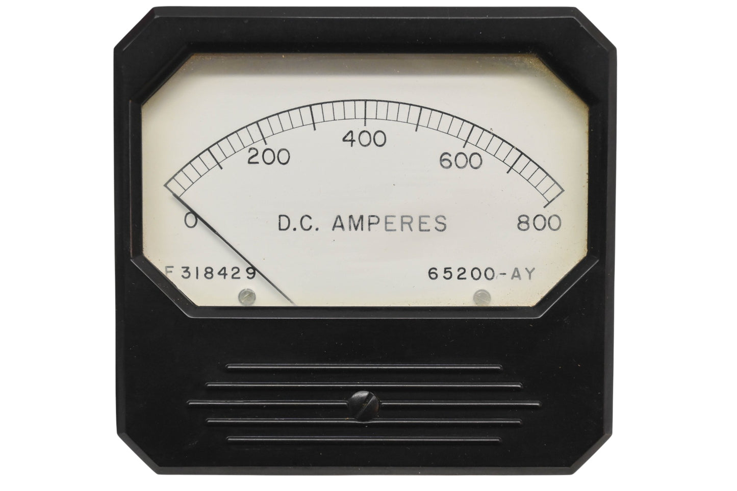 Triplett Electric 65200-AY, F318429 0-800 Amp DC Voltage Meter Kit NOS