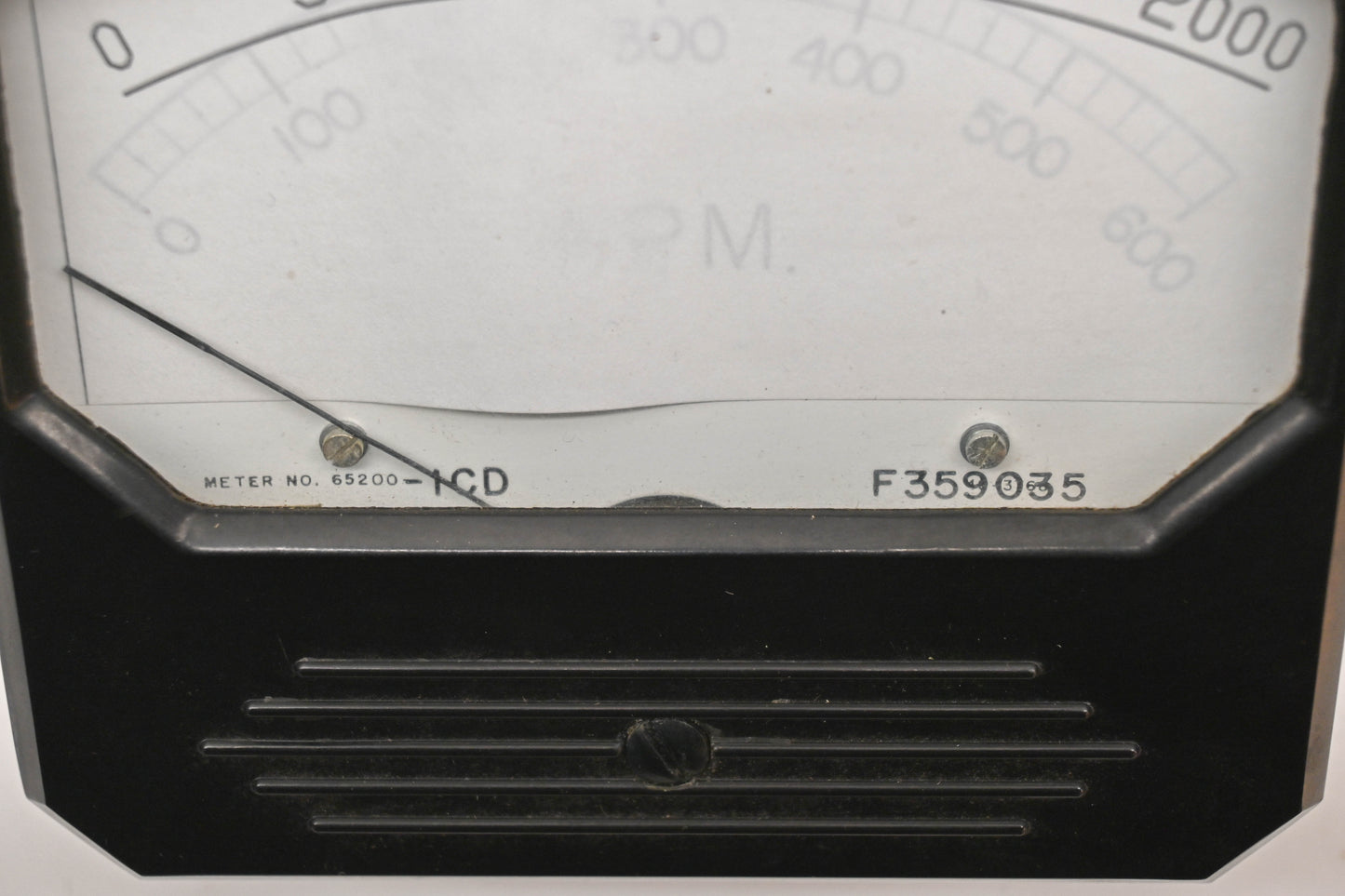 Triplett Electric 65200-ICD, F359035 0-600 Amp DC Voltage Meter Kit