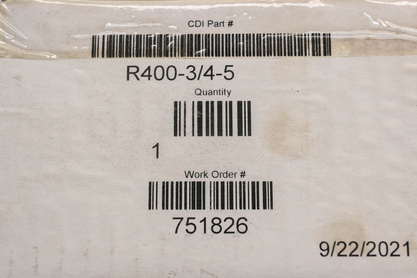 CDI R400-3/4-5 Float Valve Kit NOS