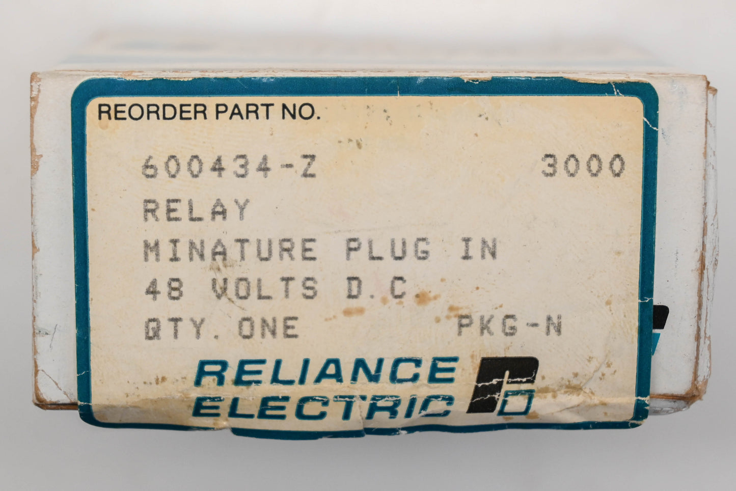 Reliance Electric 600434-Z, KHX-17A16-120, KH-4271-5 120V Relay NOS