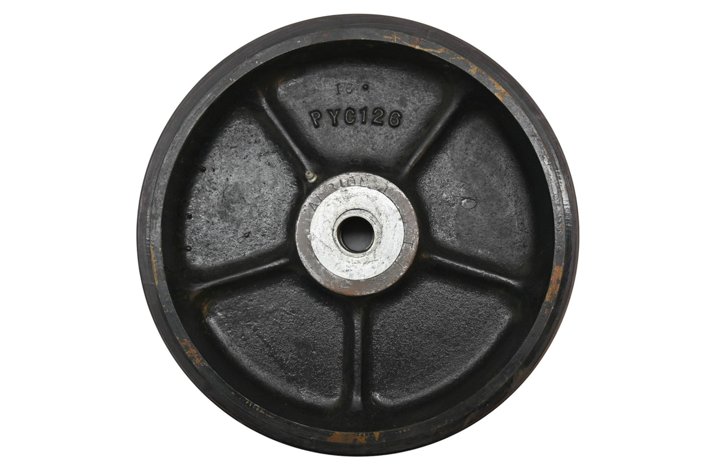 Albion PY1260916, PYC126 3-1/2" x 12" x 1" Cast Iron Wheel