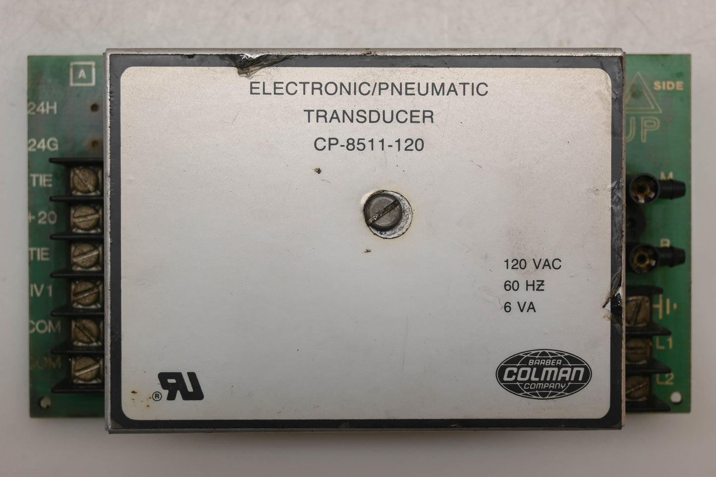 Barber Colman CP-8511-120 Electronic/Pneumatic Transducer