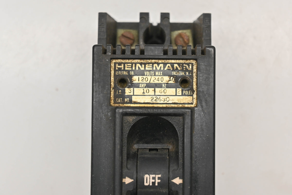 Heinemann 2263C 10A-120/240V Circuit Breaker