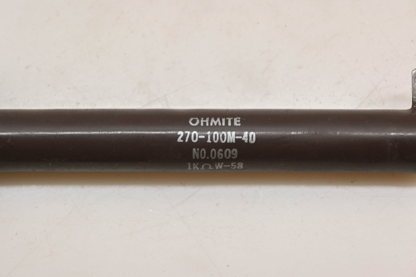 Ohmite 270-100M-40 100W-1000? Resistor NOS