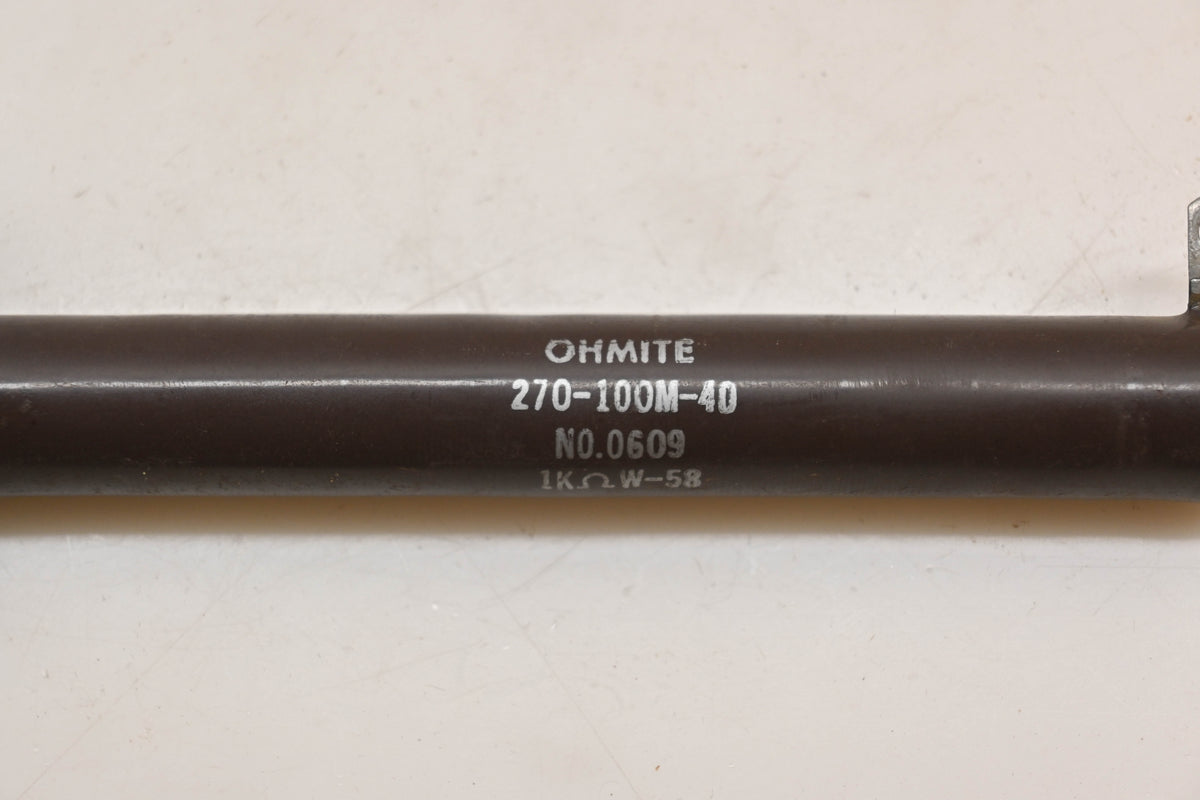Ohmite 270-100M-40 100W-1000? Resistor NOS