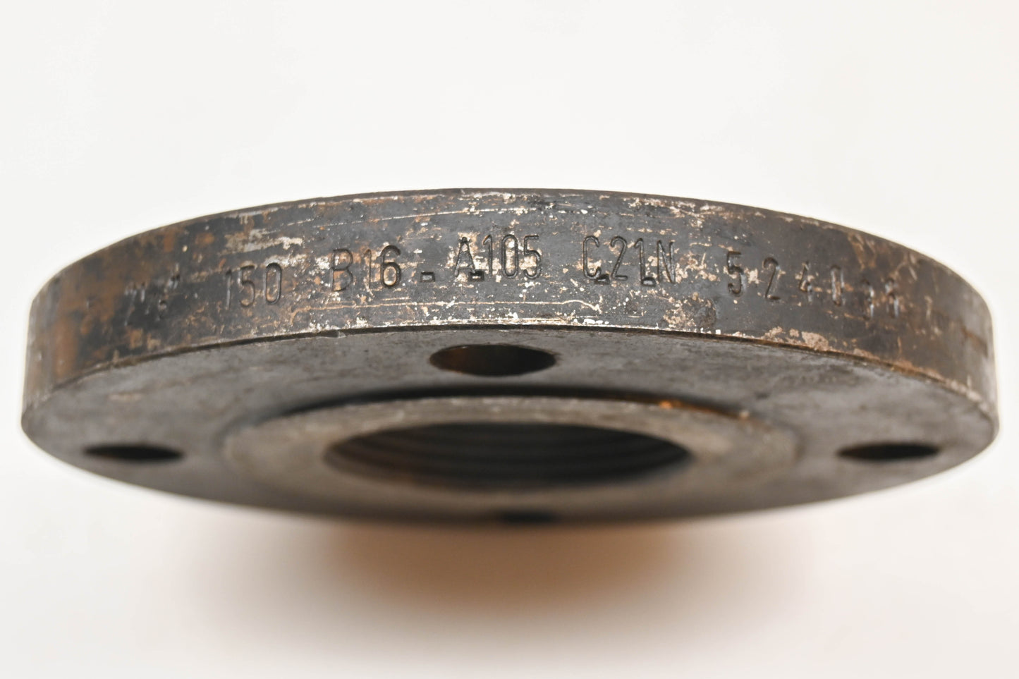 Aftermarket 2-1/2 150 B16 A105 C21N 524036, 524036 2-1/2" x 7" x 7/8" Threaded Flange NOS