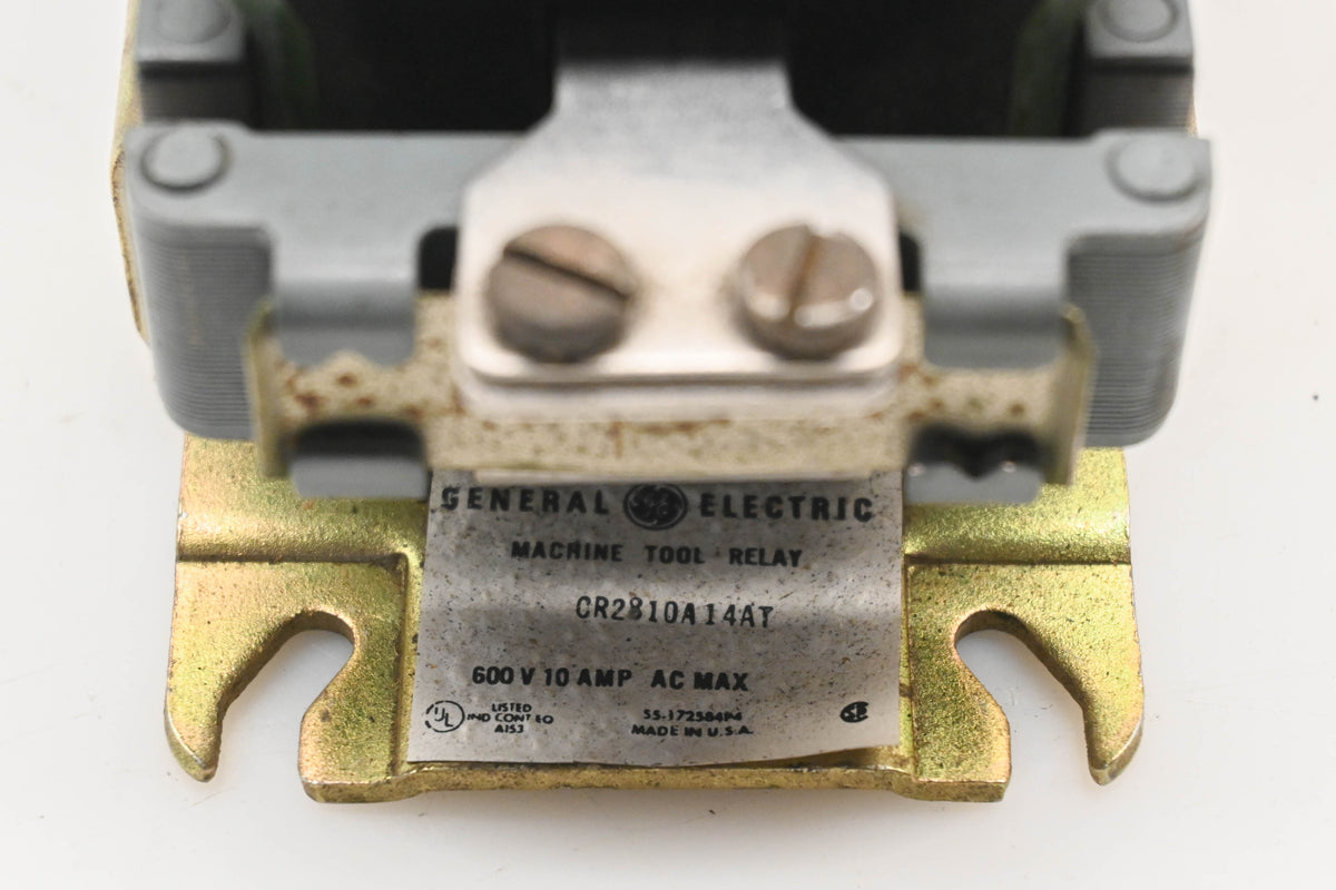 GE CR2810A14AT Machine-Tool Relay Assembly