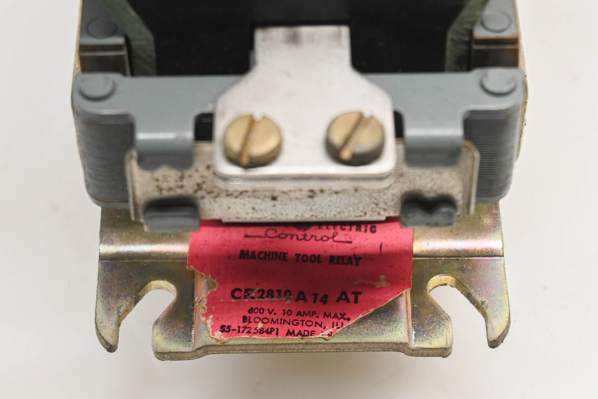 GE CR2810A14AT Machine-Tool Relay Assembly