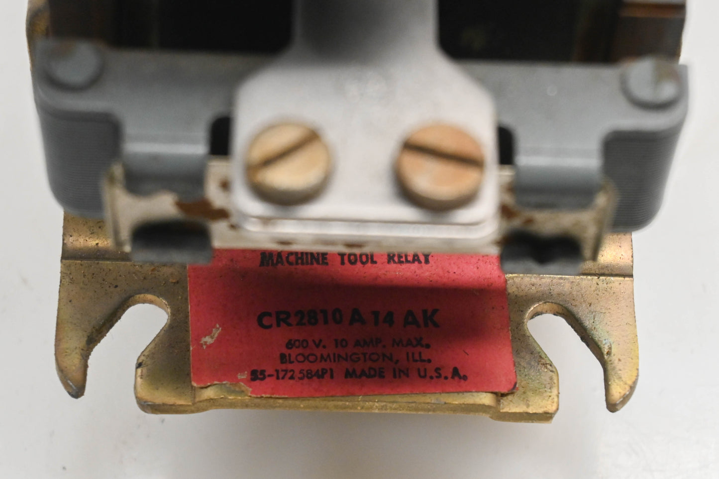 GE CR2810A14AK Machine-Tool Relay Assembly
