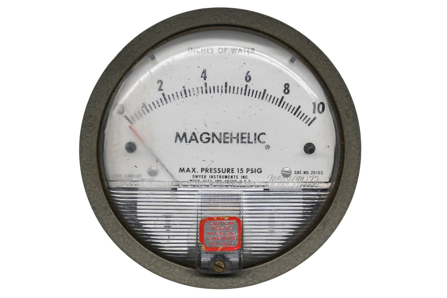 Dwyer 2010C Magnehelic Differential Pressure Gauge