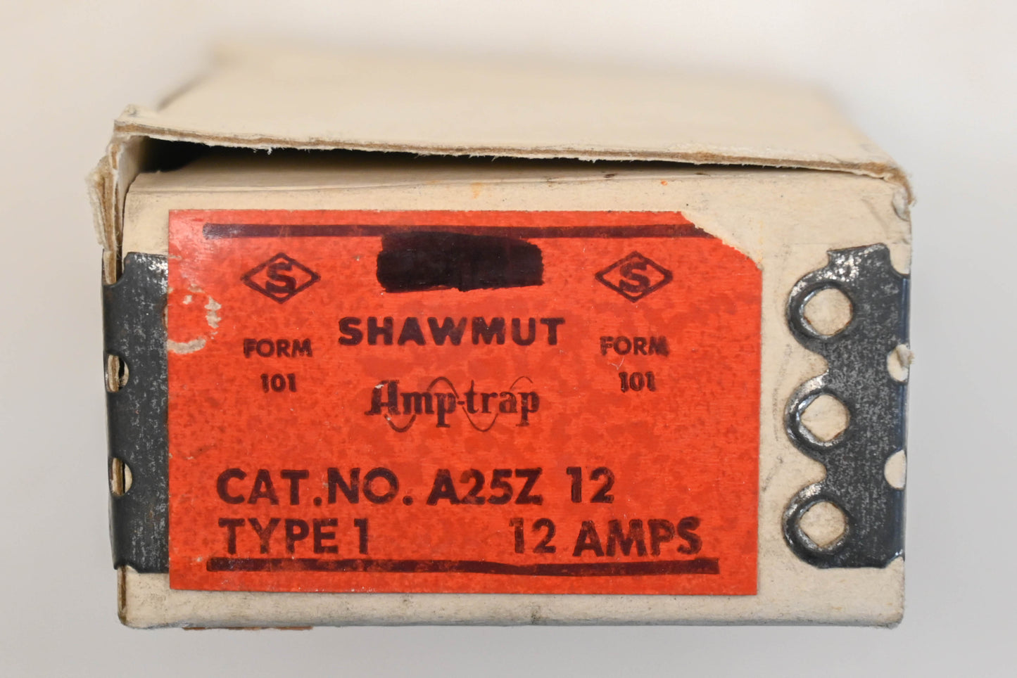 Ferraz Shawmut A25Z12 12A-250V Fuses Qty 2 NOS