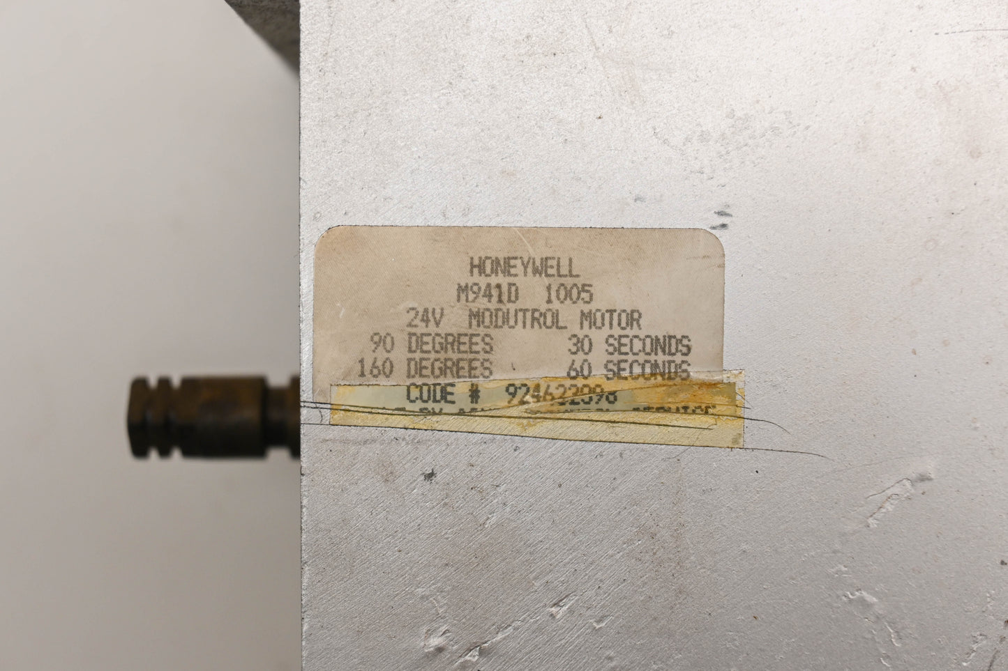 Honeywell M941D-1005 24V Modutrol Motor Assembly