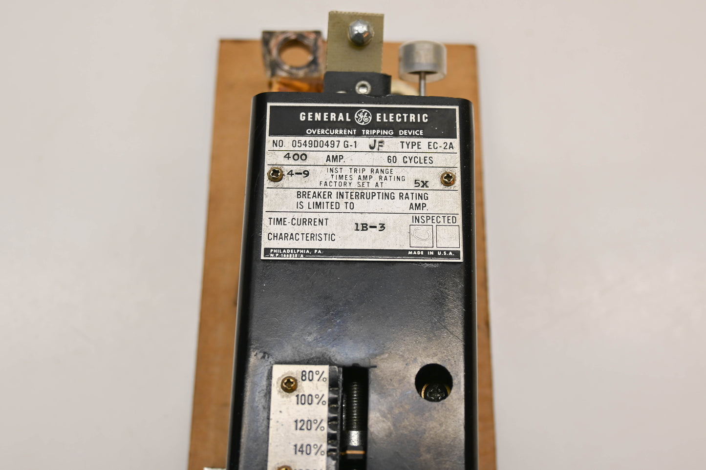 GE 0549D0497 G-1 400A Tripping Device