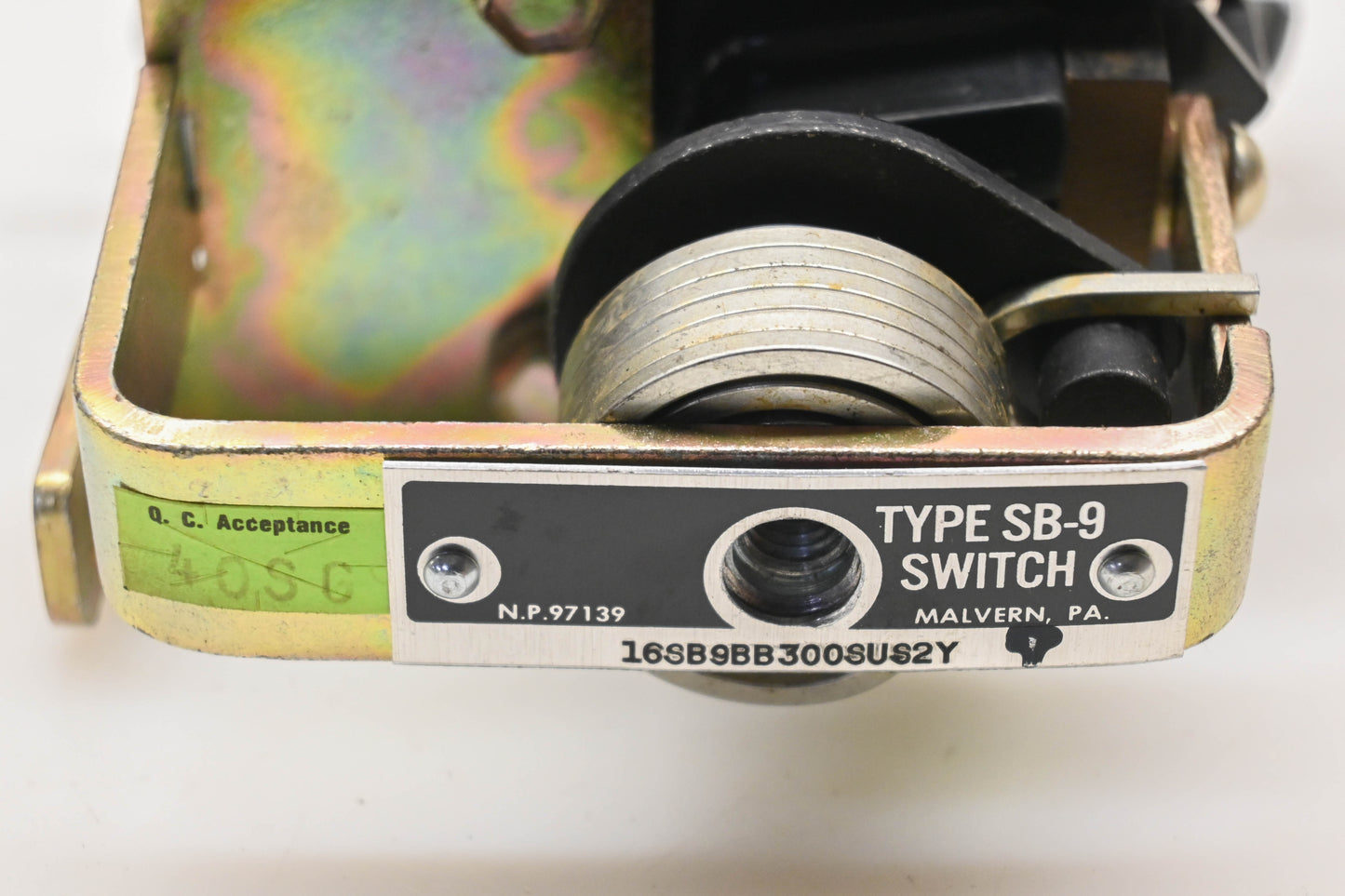 GE 16SB9BB300SUS2Y Rotary Switch Kit NOS