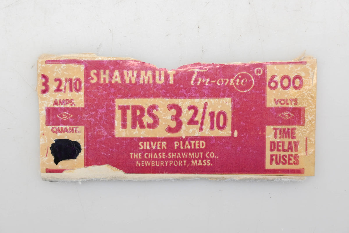 Gould TRS3 2/10, TRS3-2/10 3.2A-600V Fuses Qty 5 NOS