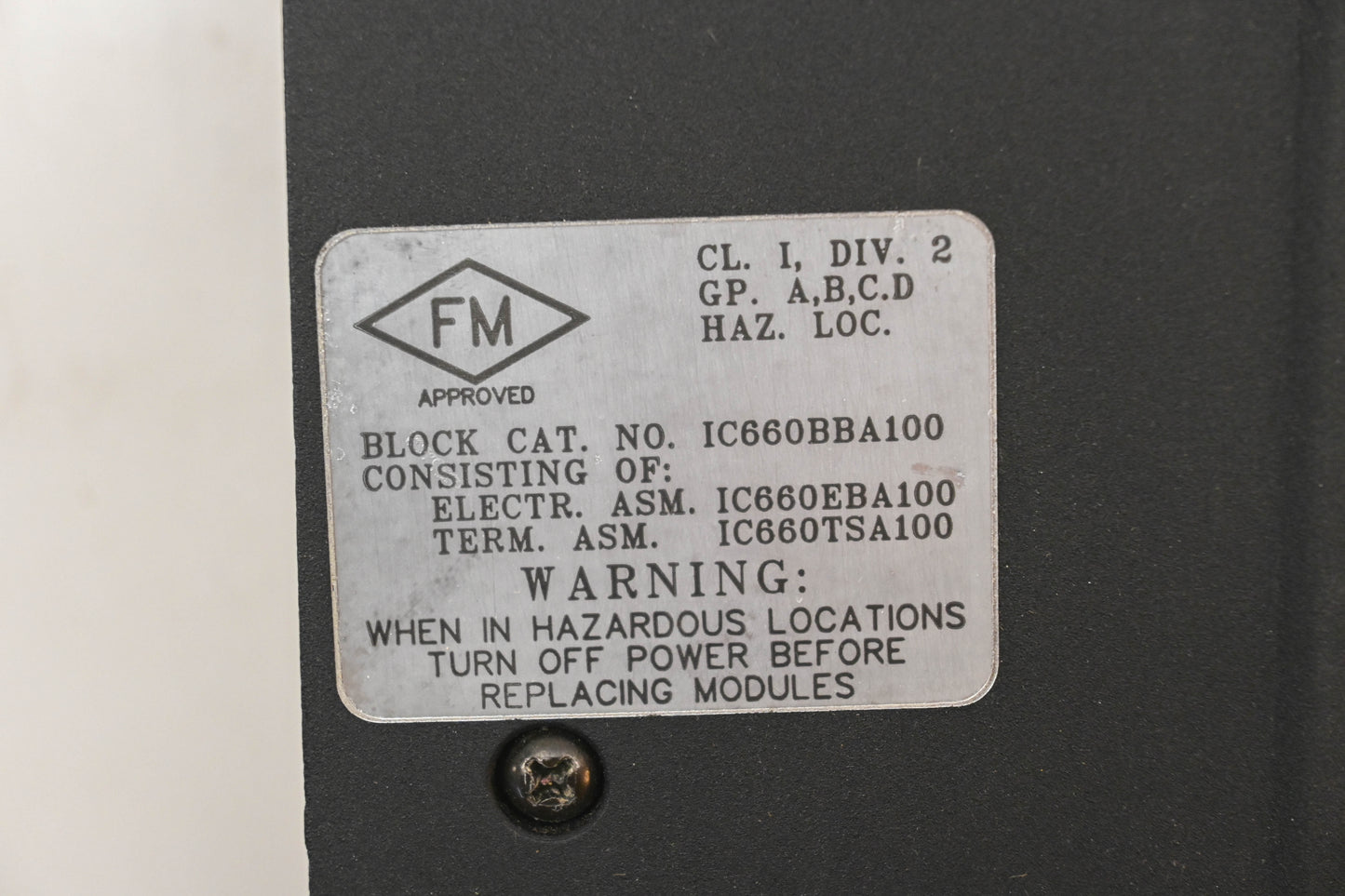 GE Fanuc IC660BBA100, IC660EBA100, IC660TSA100 Genius Electronic Module NOS