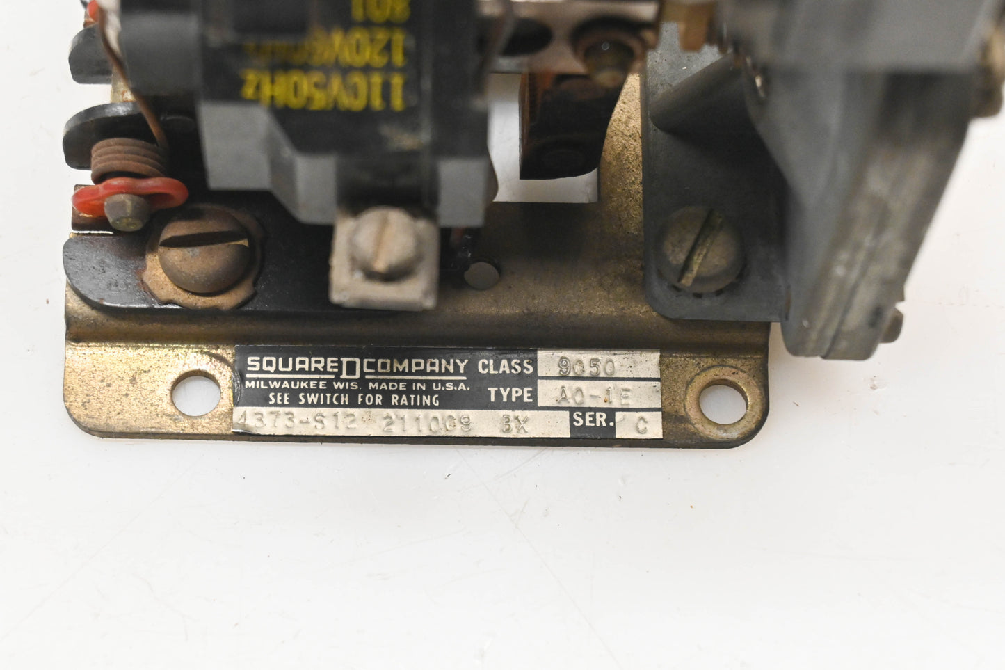 Square D 9050 A0-1E Relay