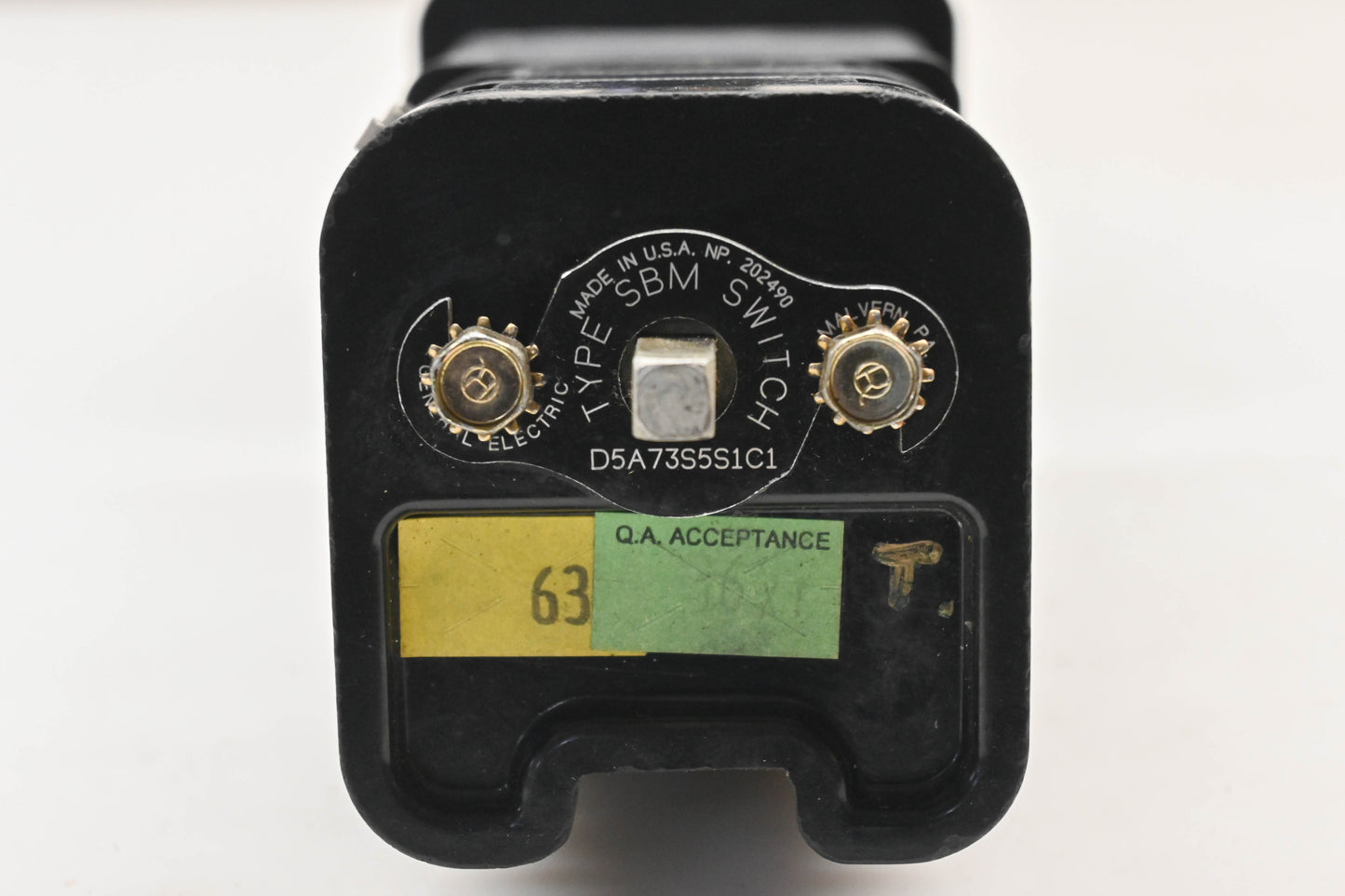 GE D5A73S5S1C1 SBM Rotary Switch
