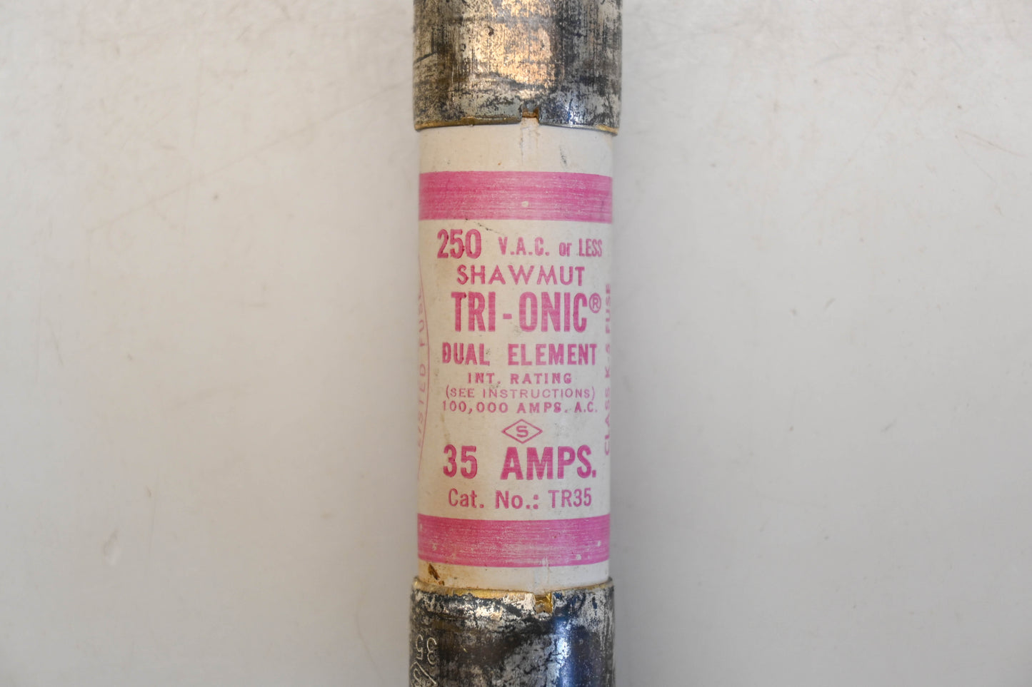 Ferraz Shawmut TR35 35A-250V Fuses Qty 3 NOS