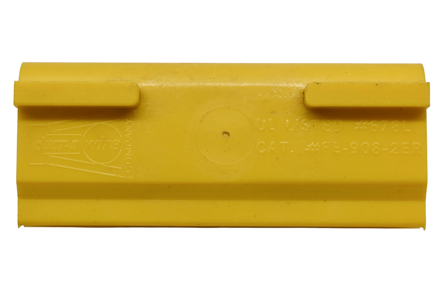 Duct-O-Wire FE-908-2ER Yellow Splice Covers Qty 2 NOS