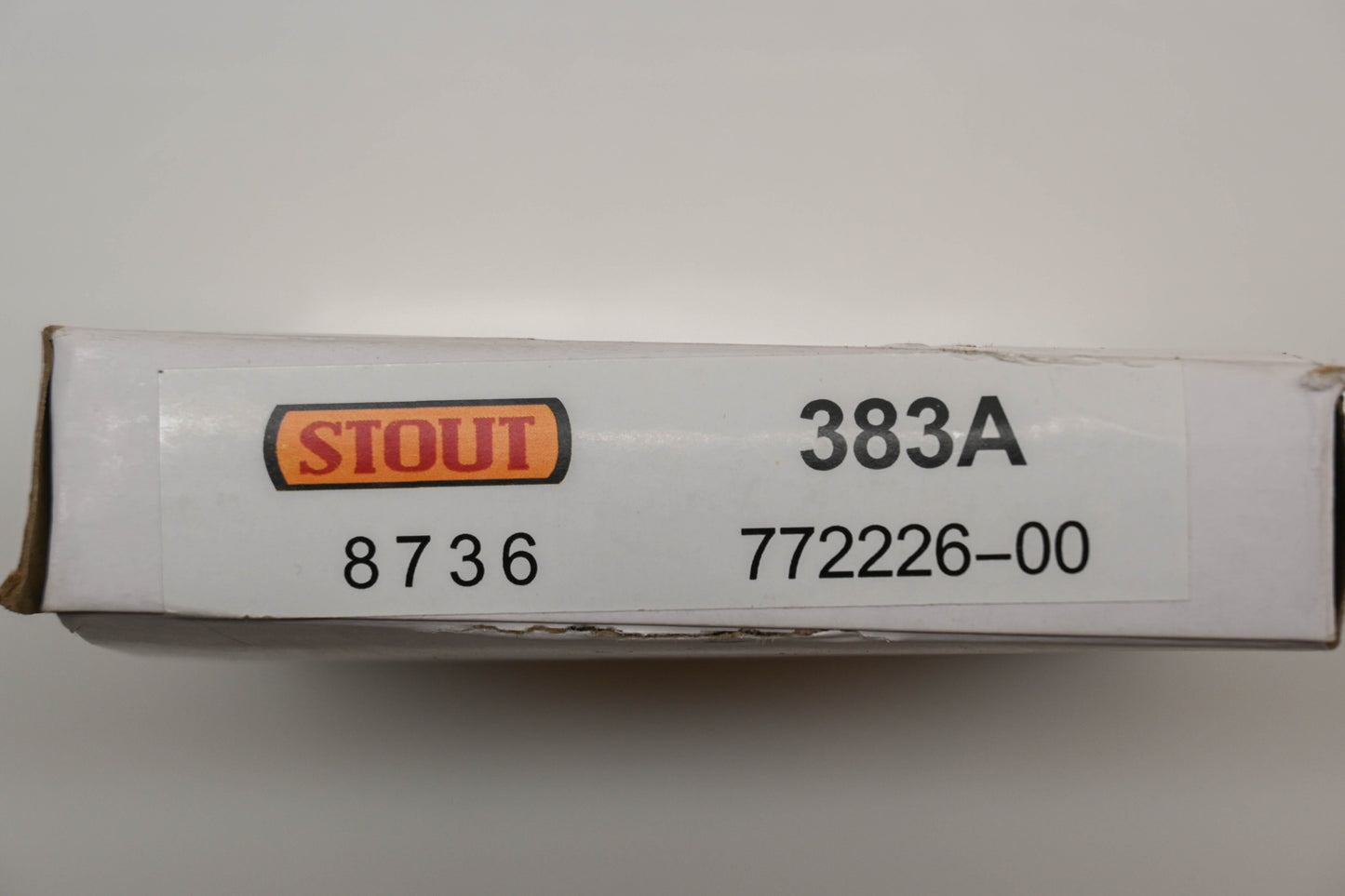 Stout 383A, 772226-00, 8736 Bearing Cup NOS