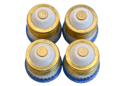 Bussmann T15, T-15 15A-125V Fuses Qty 4 NOS