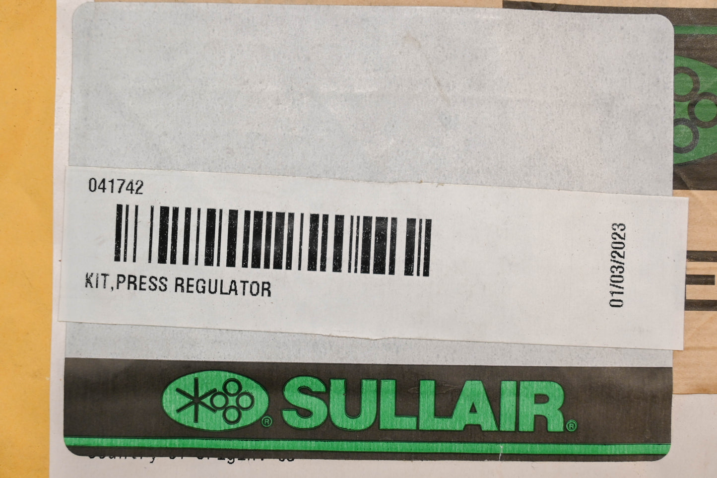 Sullair 041742 Regulating Valve Kit NOS