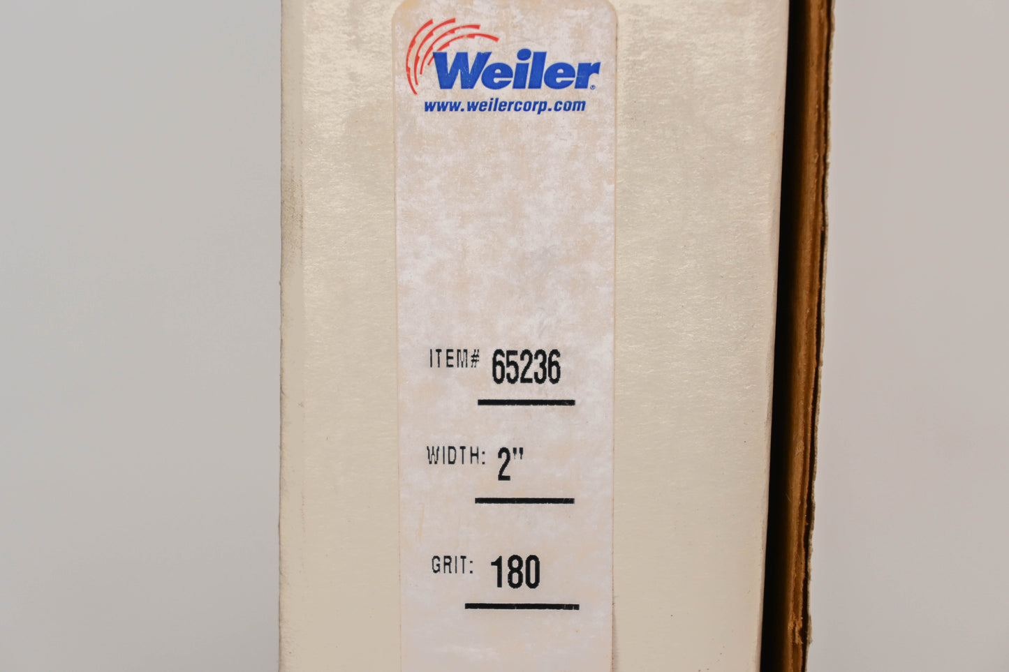 Weiler 65236 2" 180 Grit Abrasive Roll NOS