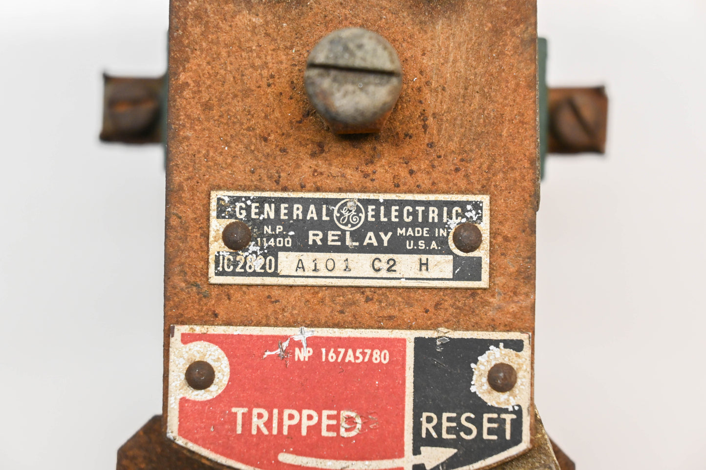GE IC2820A101C2H Relay Assembly