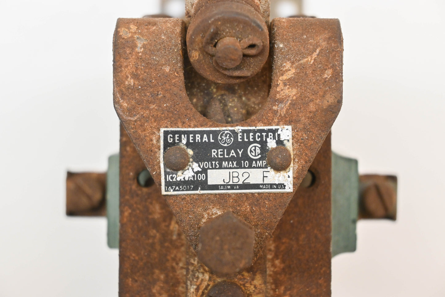 GE IC2820A100JB2F 10A-600V Relay Assembly