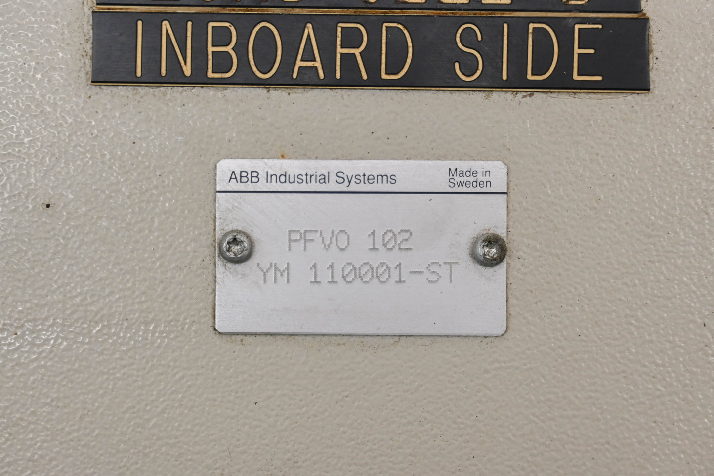 ABB PFVO 102, YM 110001-ST Power Regulator