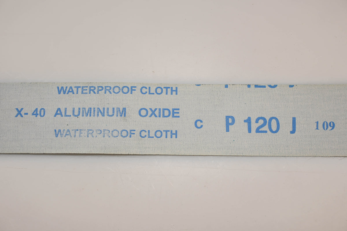 Value Collection P120J109, P120J 2" x 50YDS 120 Grit Abrasive Waterproof Cloth Roll NOS