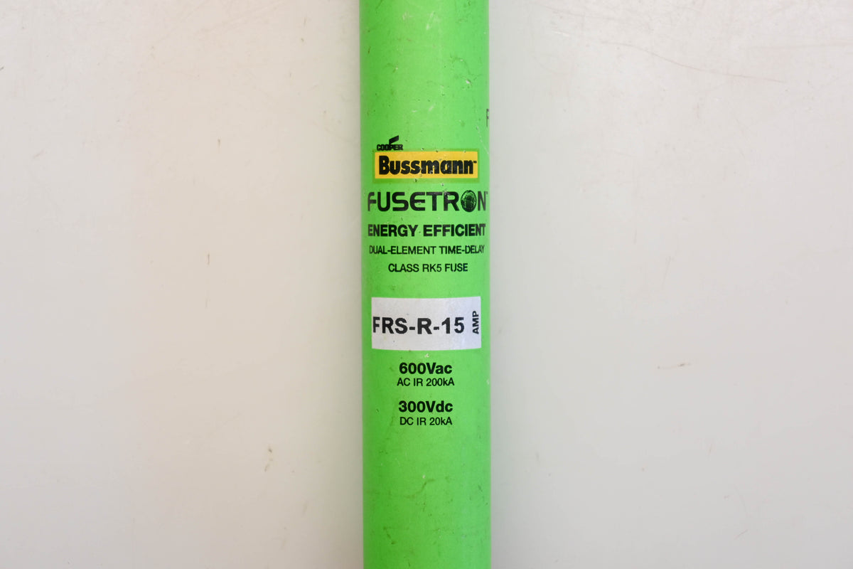 Bussmann FRS-R-15 15A-600V Fuse NOS