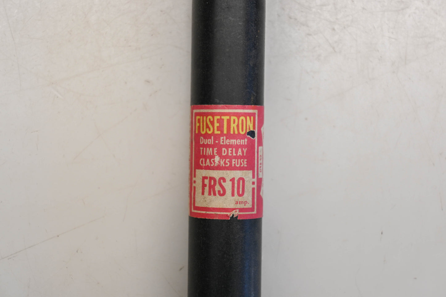 Bussmann FRS 10, FRS-10 Fusetron 10A-600V Fuses Qty 2 NOS