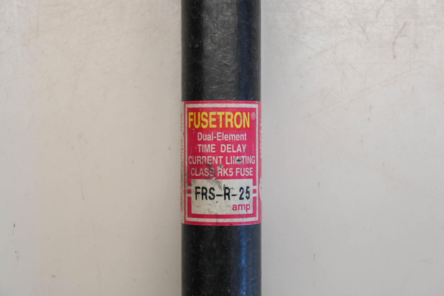 Bussmann FRS R 25, FRS-R-25 Fusetron 25A-600V Fuses NOS