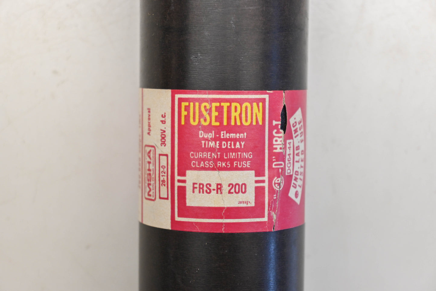 Bussmann FRS R 200, FRS-R-200 Fusetron 200A-600V Fuse