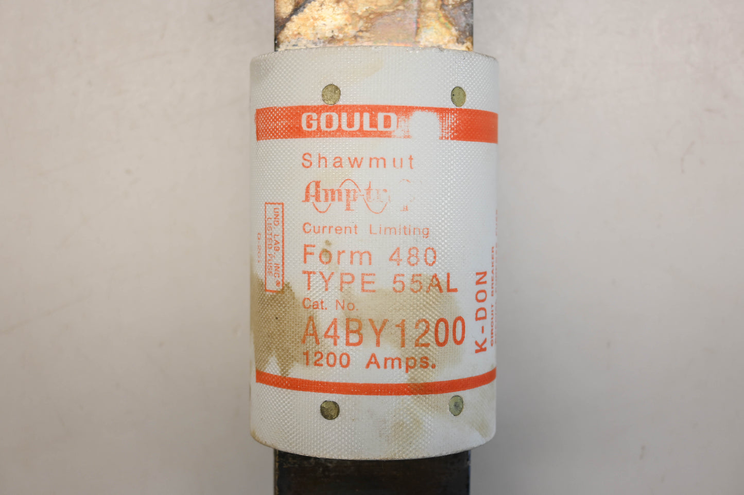 Gould A4BY1200 1200A-600V Fuse NOS