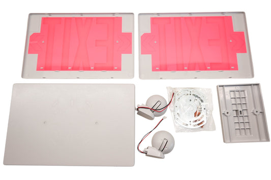 Cooper APCH7R Thermoplastic Exit/Emergency Light Kit NOS