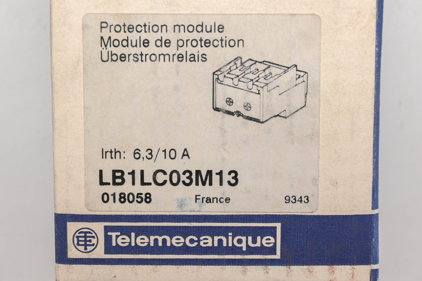 Telemecanique LB1LC03M13 Overload Protection Module Assembly NOS