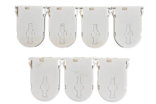 Keystone KT-SOCKET-T8-U-S, DAE-59 660A-600V Short Lamp Sockets Qty 7 NOS