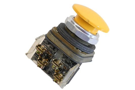 Allen Bradley 800T-D-T-4-13, 800T-D9A Yellow Pushbutton Assembly NOS