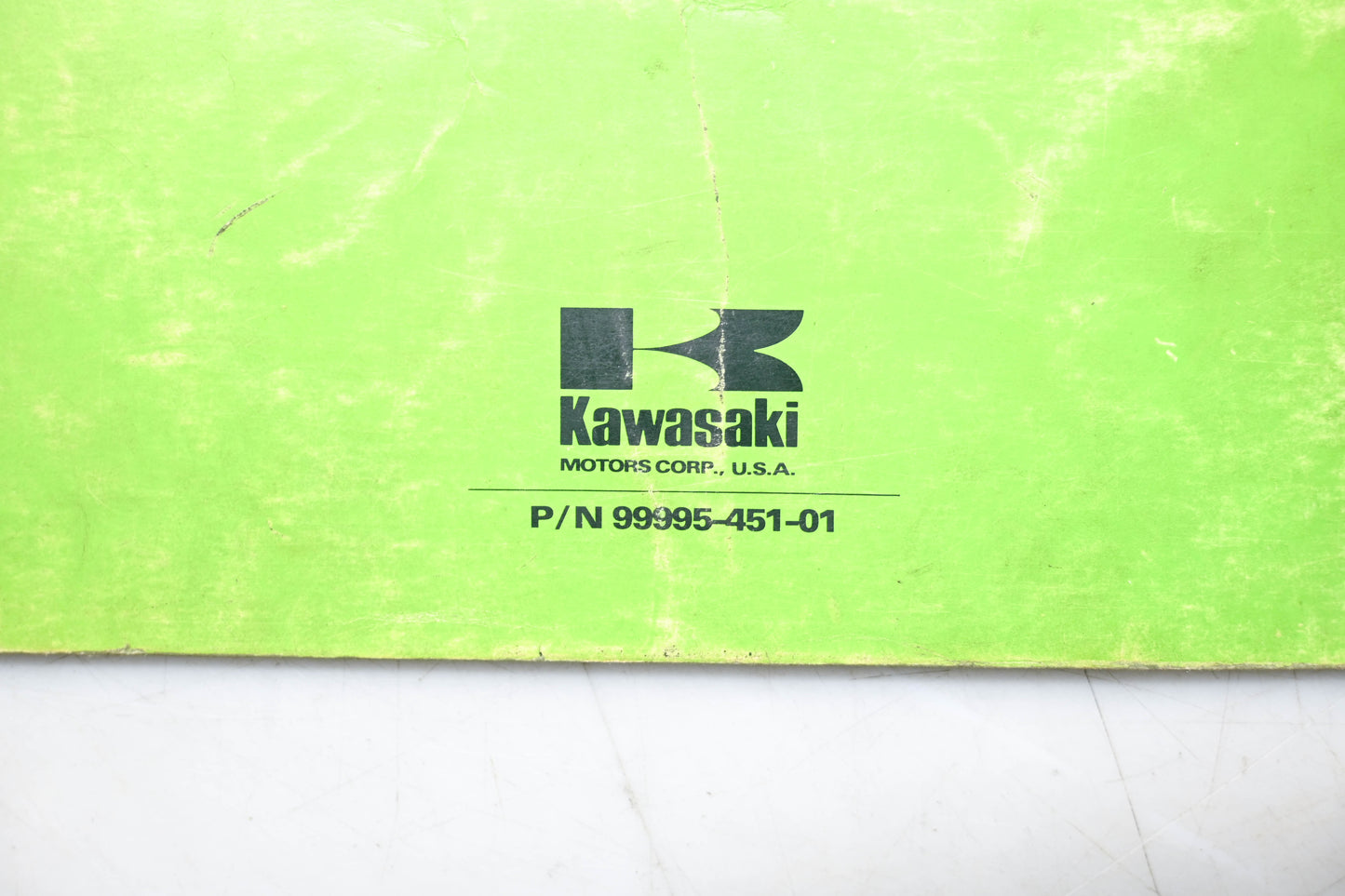OEM Kawasaki 99995-451-01 CD Ignition Tester Manual