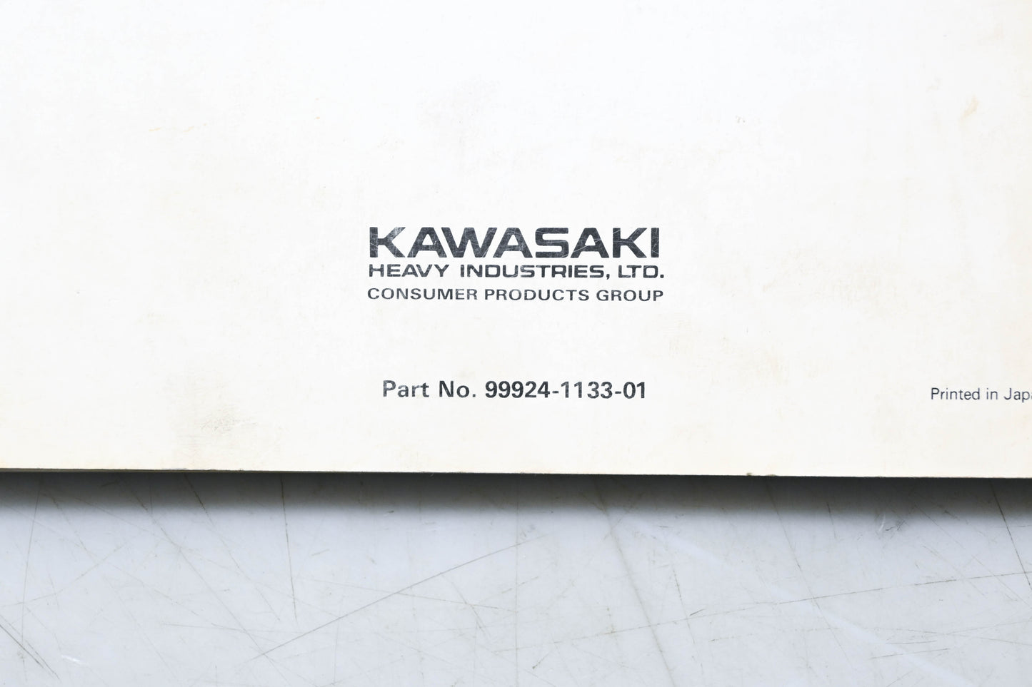 OEM Kawasaki 99924-1133-01 Mule 2010 & Mule 2020 Service Manual