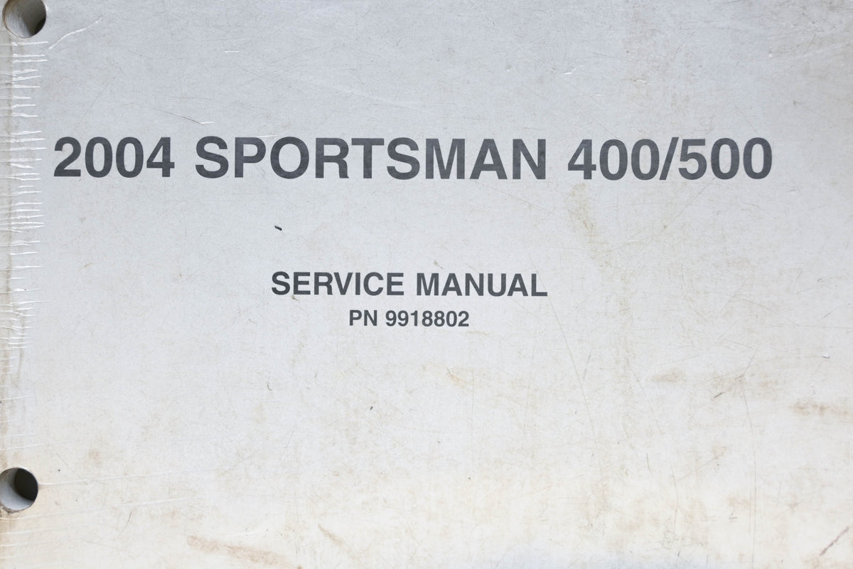 OEM Polaris 9918802 04 Sportsman 400 500 Service Manual