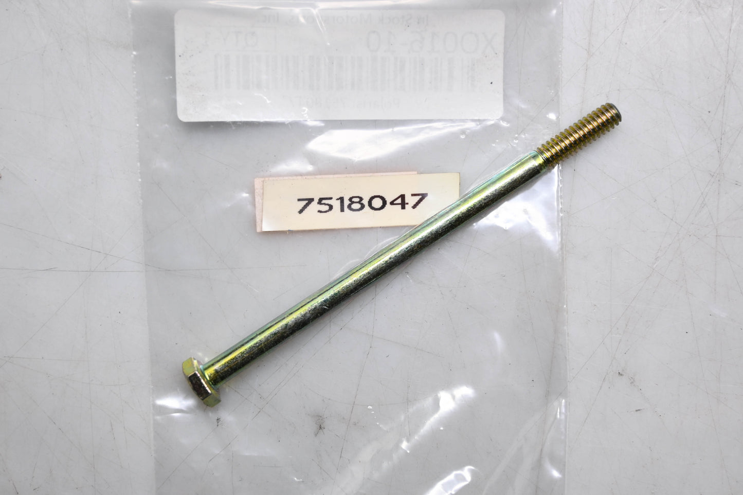 New OEM Polaris 7518047 Hex Head Bolt NOS