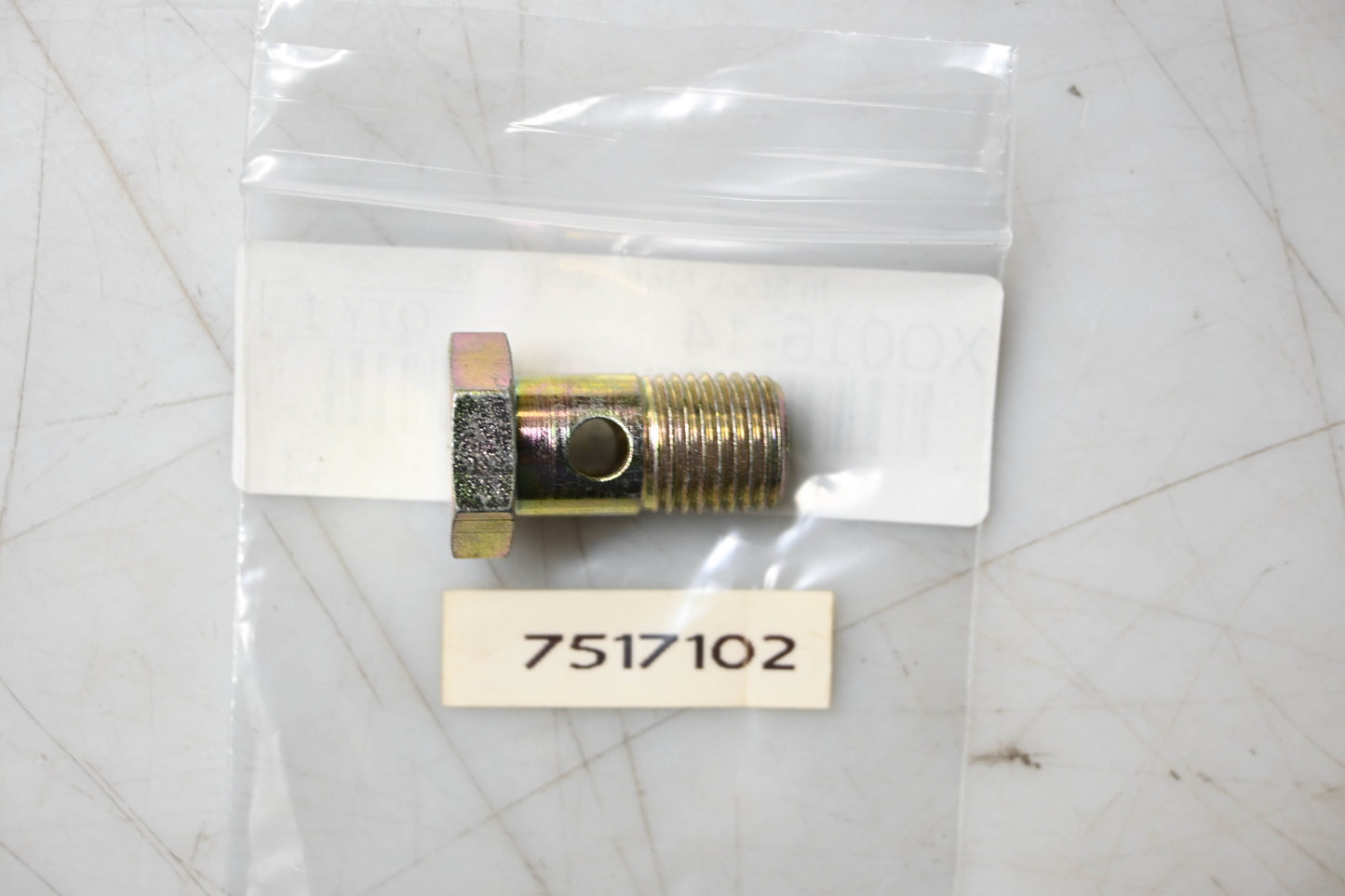 New OEM Polaris 7517102 Banjo Bolt NOS