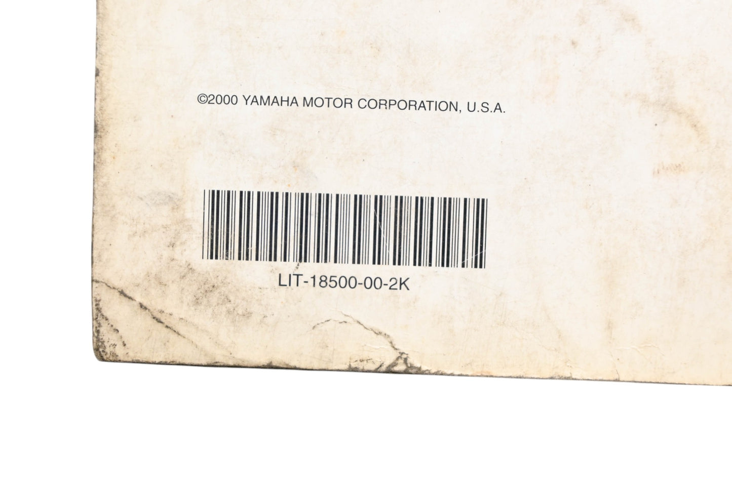 OEM Yamaha LIT-18500-00-2K 00 Watercraft Technical Update